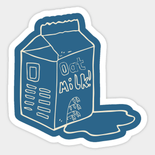 Oat Milk Sticker